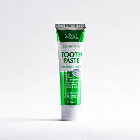 SilverBiotics® Natural Whitening Coral Toothpaste 4oz Home