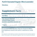 PurO3 Ozonated Organic Olive Oil Lavender Home