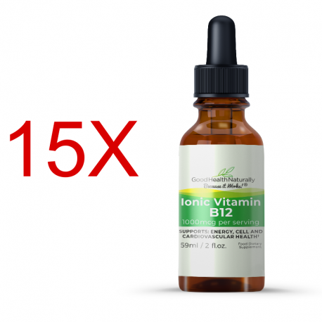 Ionic Vitamin B12 - Buy 12 Get 3 FREE Home