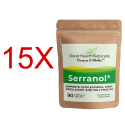 Serranol® 90 Capsules - Refill Bag - Buy 12 Get 3 FREE Home