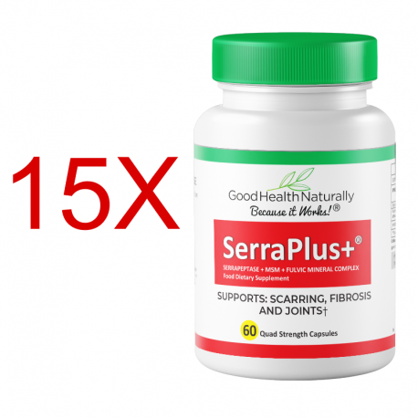 SerraPlus+® - 60 Capsules - Buy 12 Get 3 FREE Home